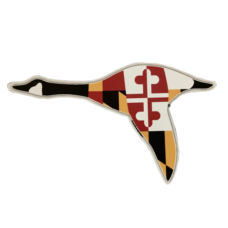 Maryland Flag Flying Goose Magnet