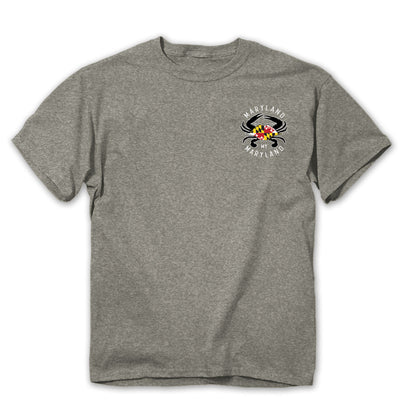 Get Hammered in Maryland Crab T-Shirt Front