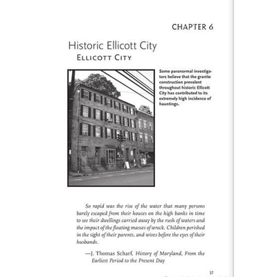 Ghosthunting Maryland Book - Ellicott City