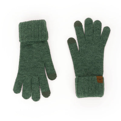 Britt's Knits Gloves Green