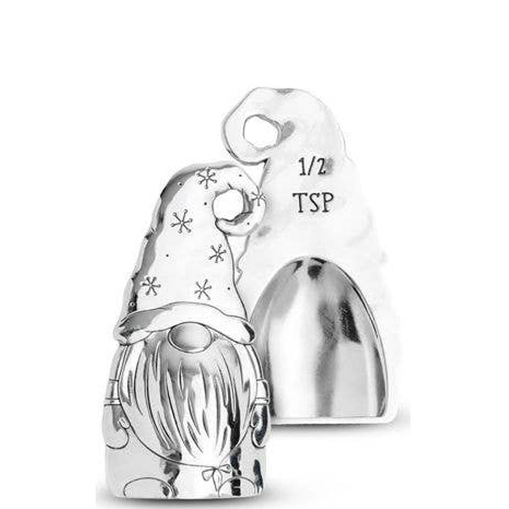 Gnome Measuring Spoon Sitter 1/2 teaspoon size (front &amp; back)