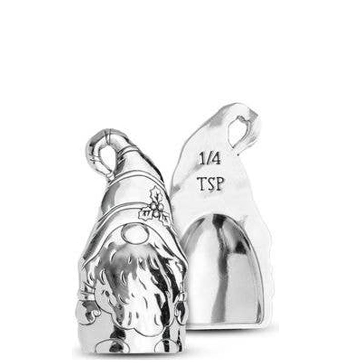 Gnome Measuring Spoon Sitter 1/4 teaspoon size (front &amp; back)