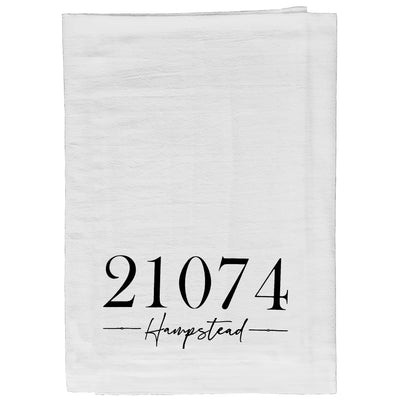 Hampstead Maryland 21074 Zip Code Towel