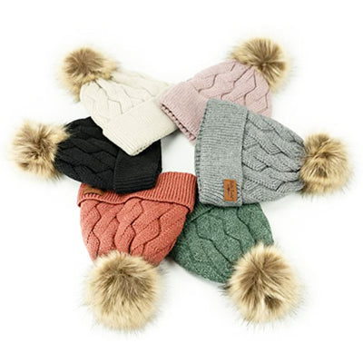 Britt's Knits Pom Hats Assorted Colors