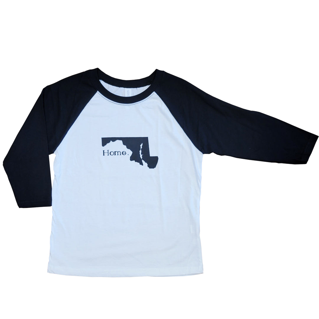 Maryland Home Youth Baseball Tee