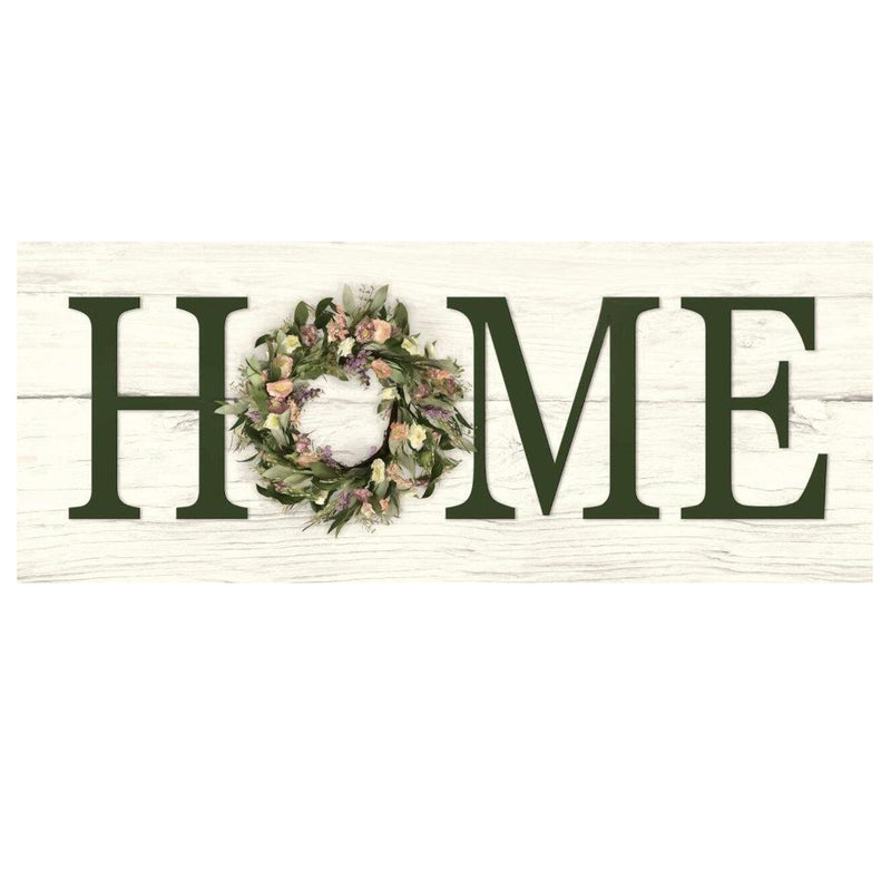 Print Block - Home (wreath "O")
