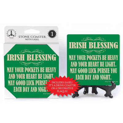 Irish Blessing Stone Coaster (Each)