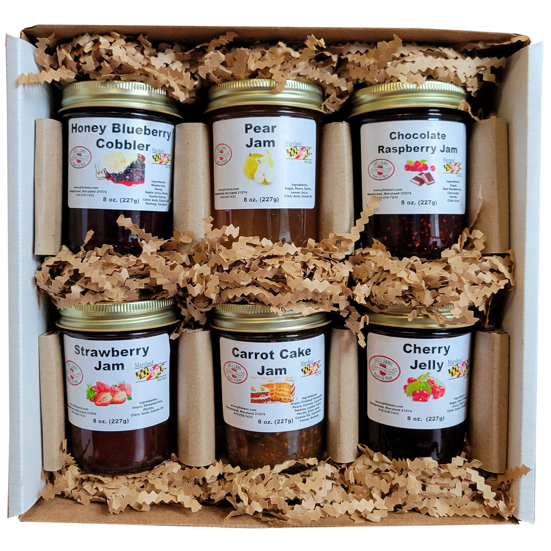 Jam &amp; Jelly 6 Jar Gift Box