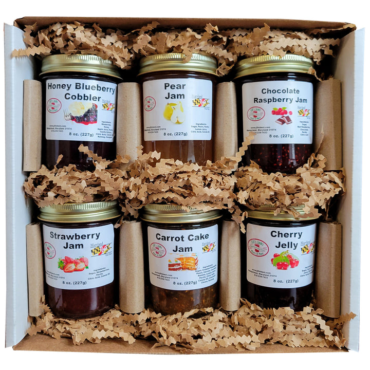 Jam &amp; Jelly 6 Jar Gift Box