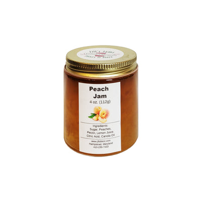Jill's Mini 4oz Peach Jam