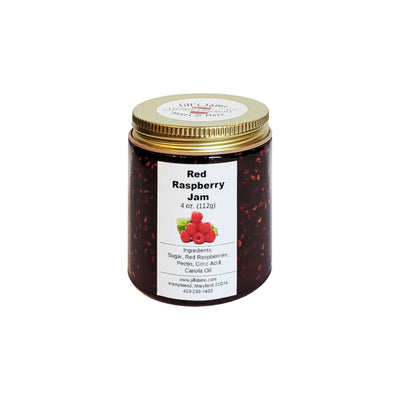 Jill's Mini 4oz Red Raspberry Jam