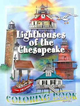 Lighthouses Of The Chesapeake Coloring Book
