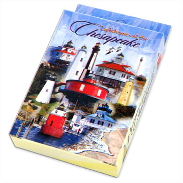 Lighthouses Of The Chesapeake Playing Cards Box