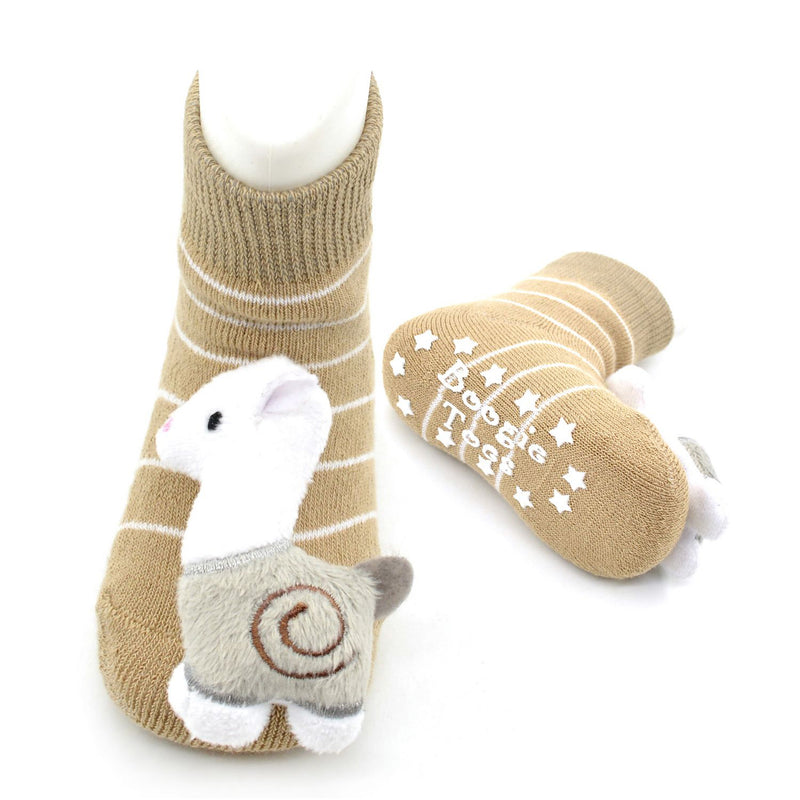 Rattle Baby Socks - Llama