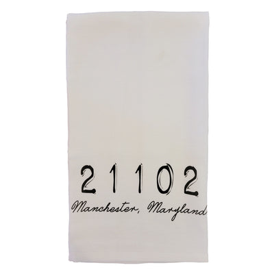 Manchester Maryland 21102 Zip Code Towel