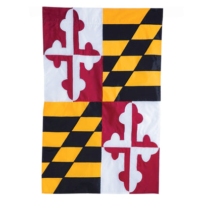 Maryland State Flag Appliqued (Sleeve)