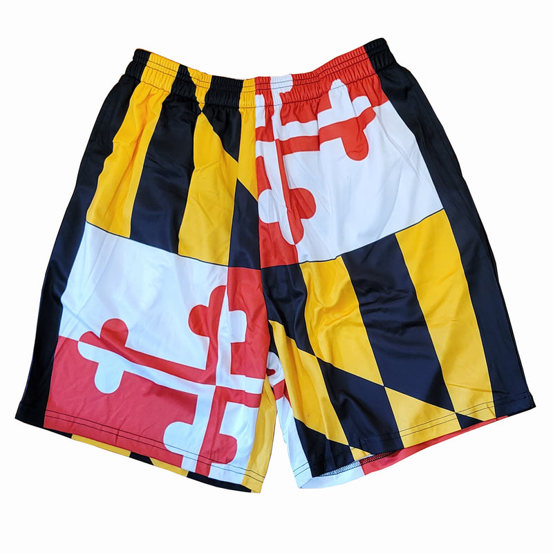 Maryland Flag Athletic Shorts – The Maryland Store
