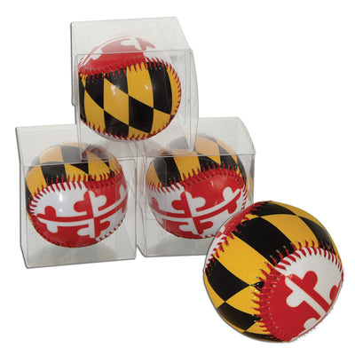 Maryland Flag Baseball Boxed