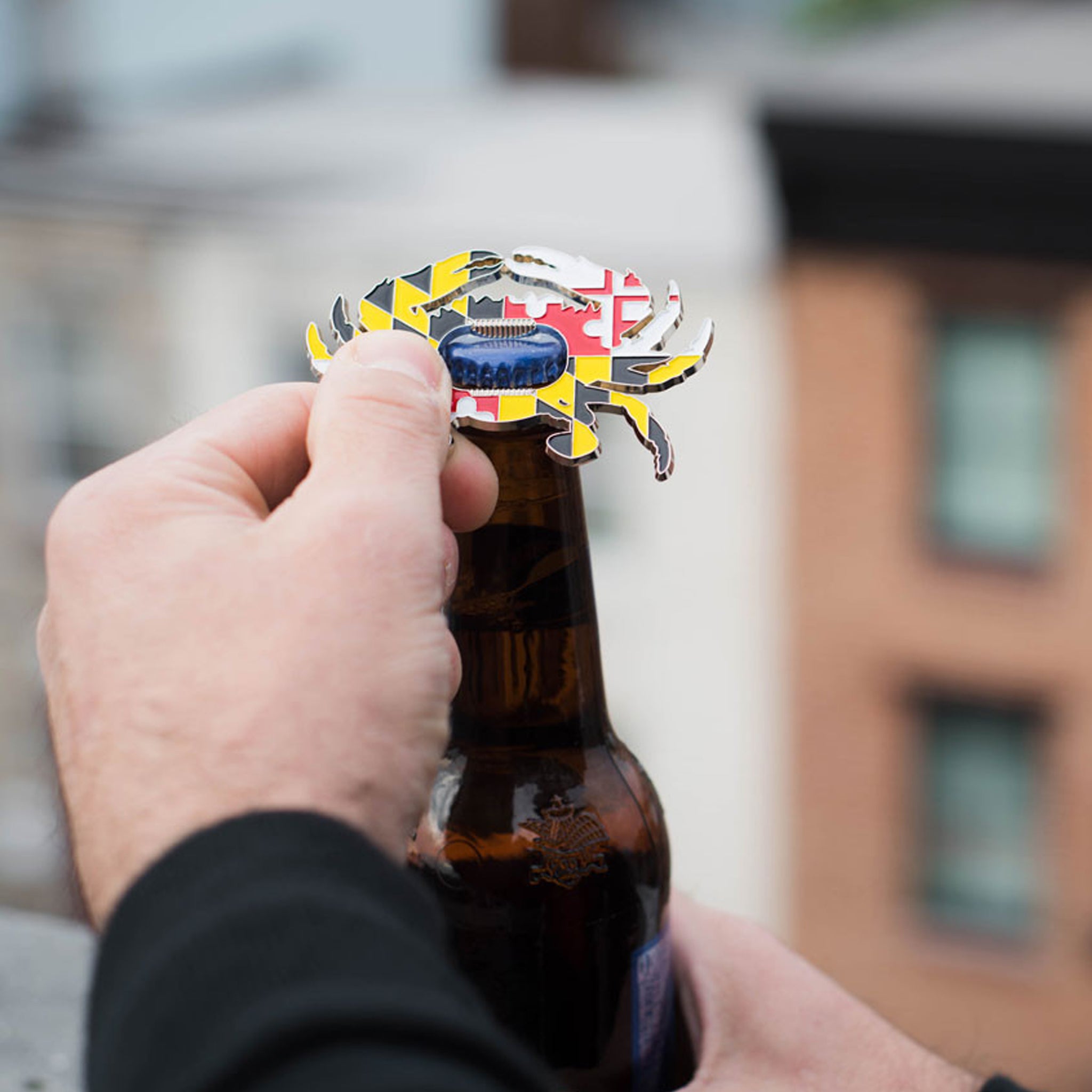 Maryland Flag Crab Key Ring Bottle Opener | The Maryland Store