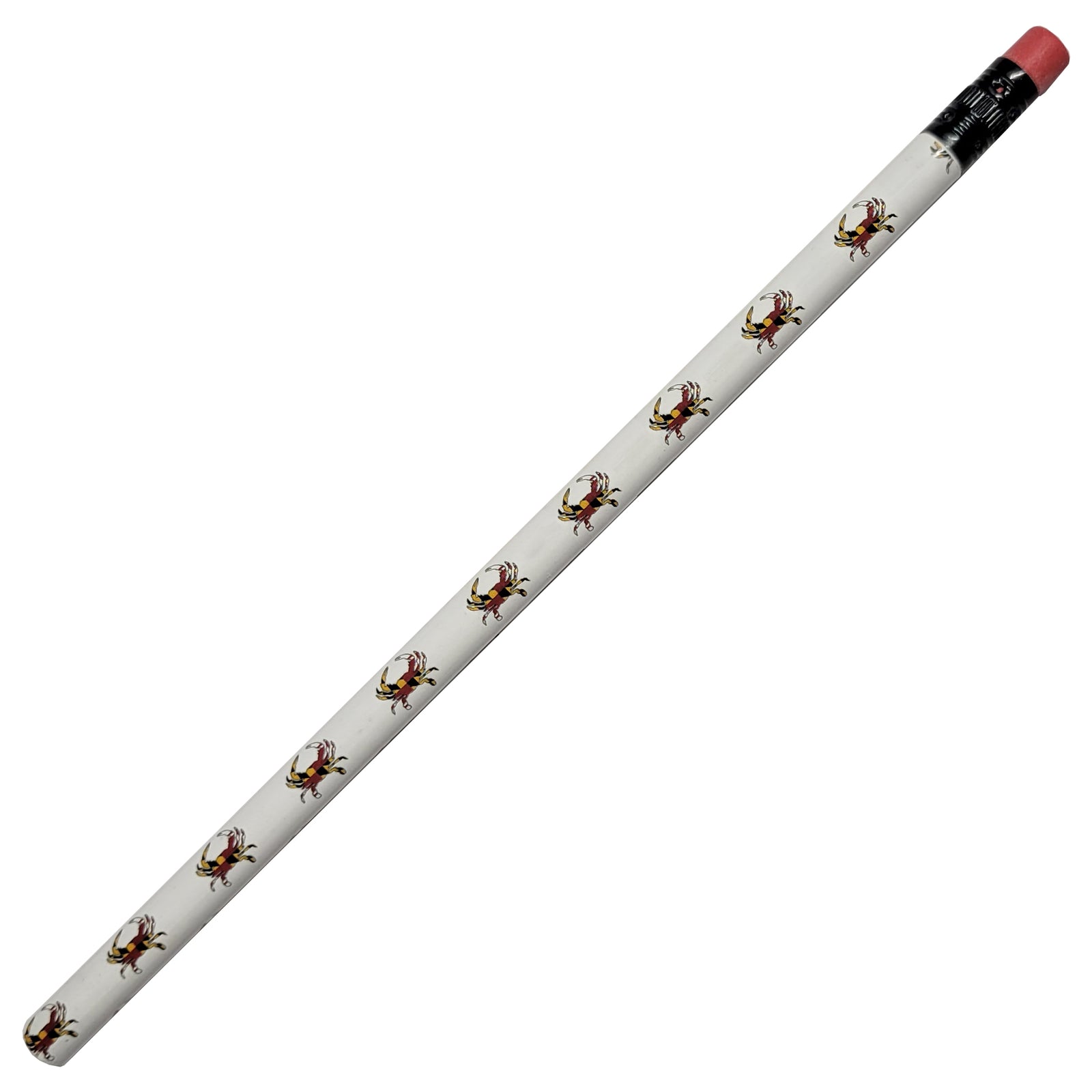 maryland flag crab white pencil