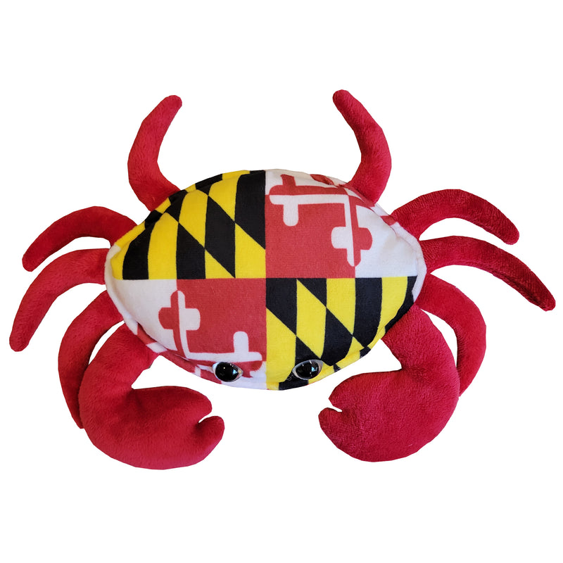 Maryland Flag Crab Plush Toy