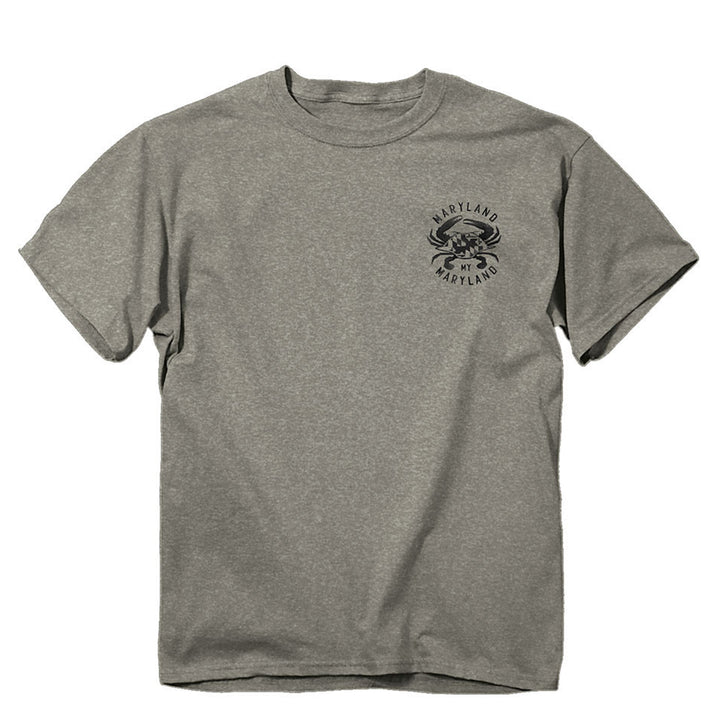 Maryland Flag Decoy &amp; Puppy Dreamer T-Shirt Front
