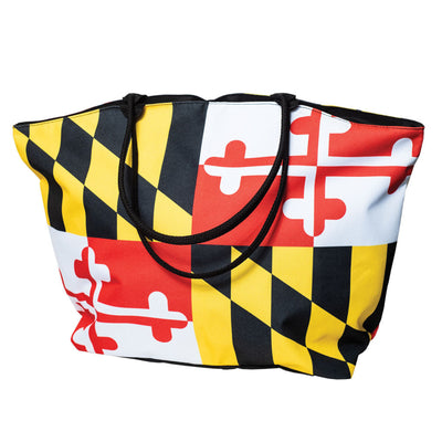 Maryland Flag Perfect Large Totebag