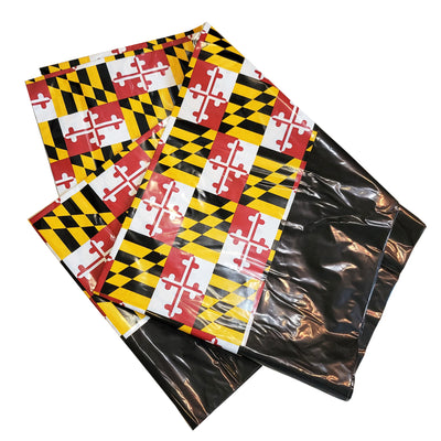 Maryland Flag Party Pack Set - Plastic Table Cover