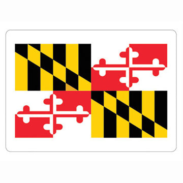 Maryland Flag Playing Cards