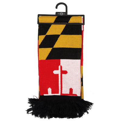 Maryland Flag Winter Scarf