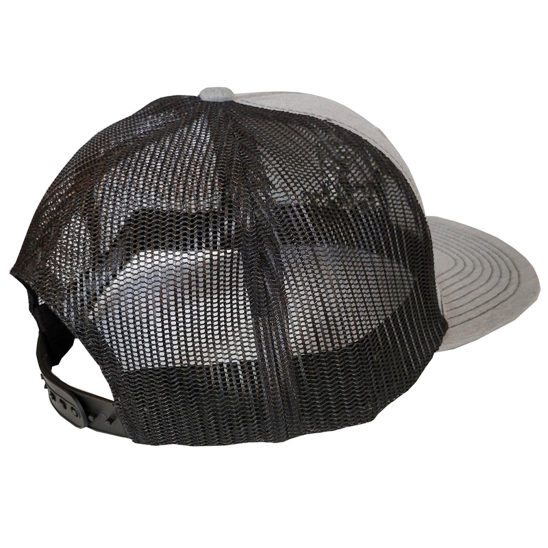Maryland Flag Grayscale State Design Gray & Black Trucker Hat