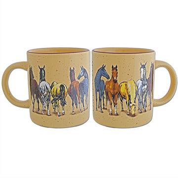 Maryland Horses Coffee Mug Multi