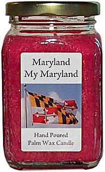 Maryland My Maryland Palm Wax Candle