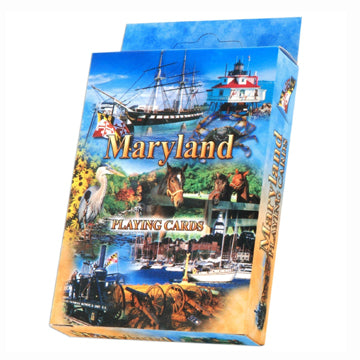 Maryland Photo Collage Playing Cards Box
