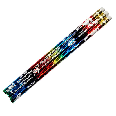Maryland Symbols Pencil Each - Rainbow