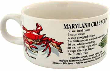 Maryland Red Crab Soup Mug