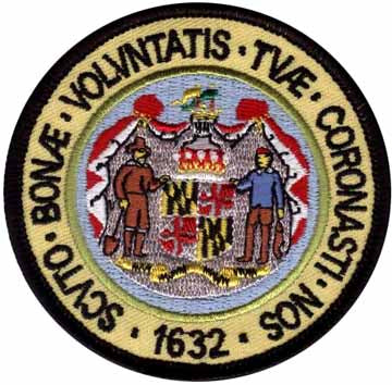 Maryland State Seal Patch