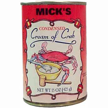 Mick's Cream of Crab Soup 15oz.