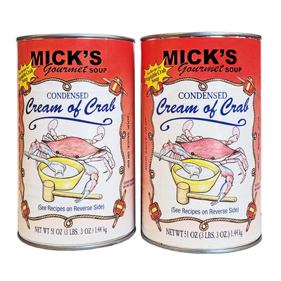 Mick's Cream of Crap Soup 51oz Cans 2 Pack