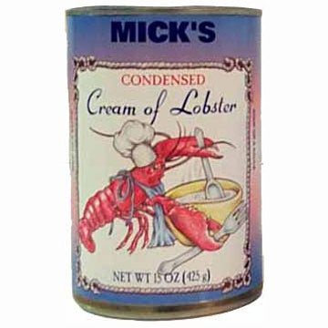 Mick's Cream of Lobster Bisque Soup 15oz.