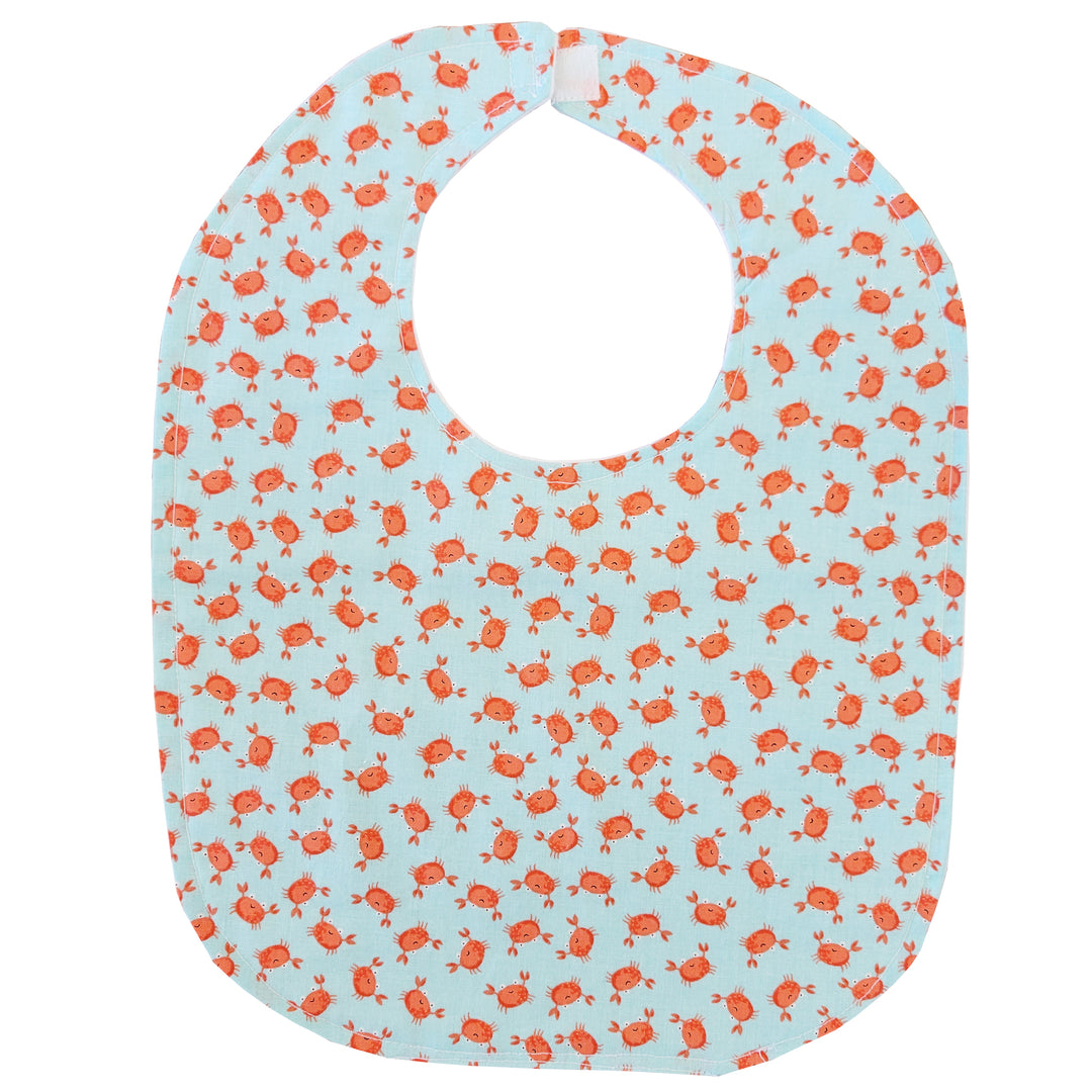Crab Baby Bib - Mini Happy Crabs