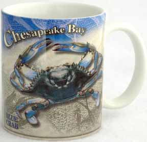 Maryland Blue Crab Photo-wrap Coffee Mug