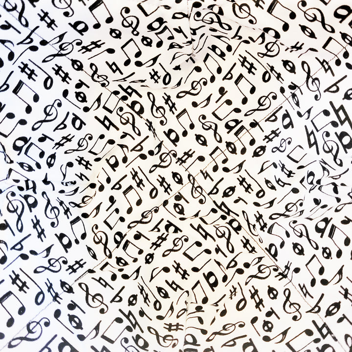 Music Notes Fabric Swatch