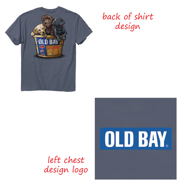 Old Bay Seasoning Puppy Bushel T-Shirt