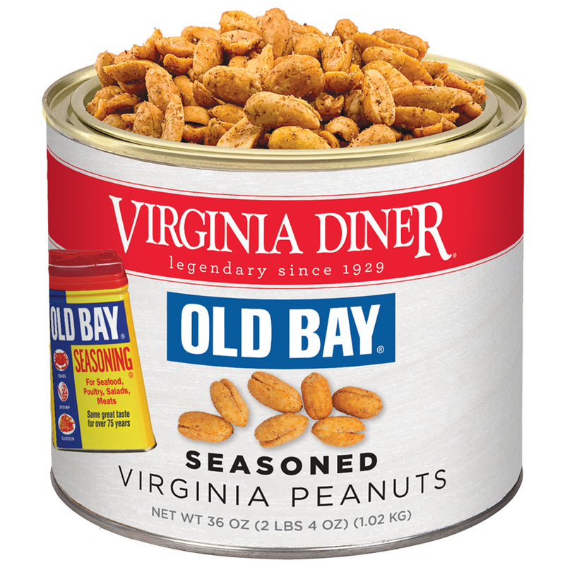 Old Bay Seasoned Peanuts Huge 36oz. Can
