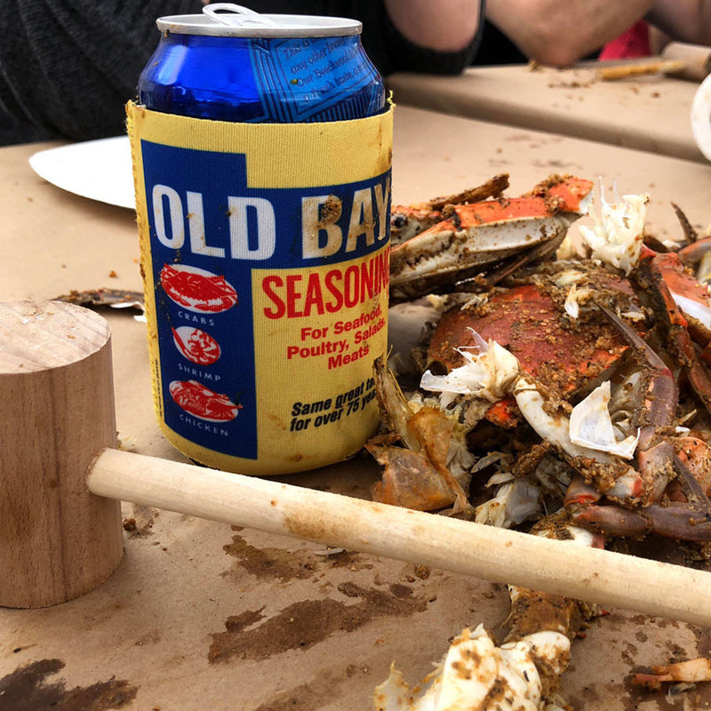 Old Bay Seasoning Yellow Can Coolie Crab Feast