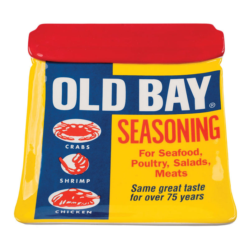 Old Bay Seasoning Ceramic Spoon Rest