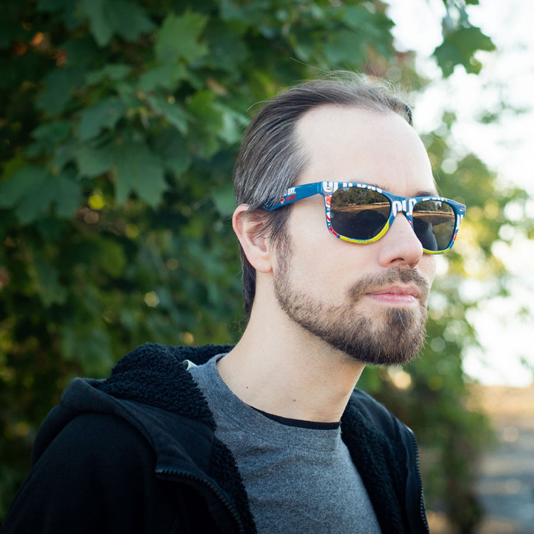 Old Bay Seasoning Sunglasses Model