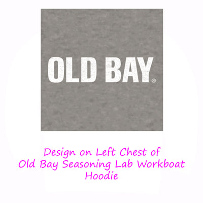 Old Bay Seasoning Lab Workboat Hoodie Sweatshirt Front