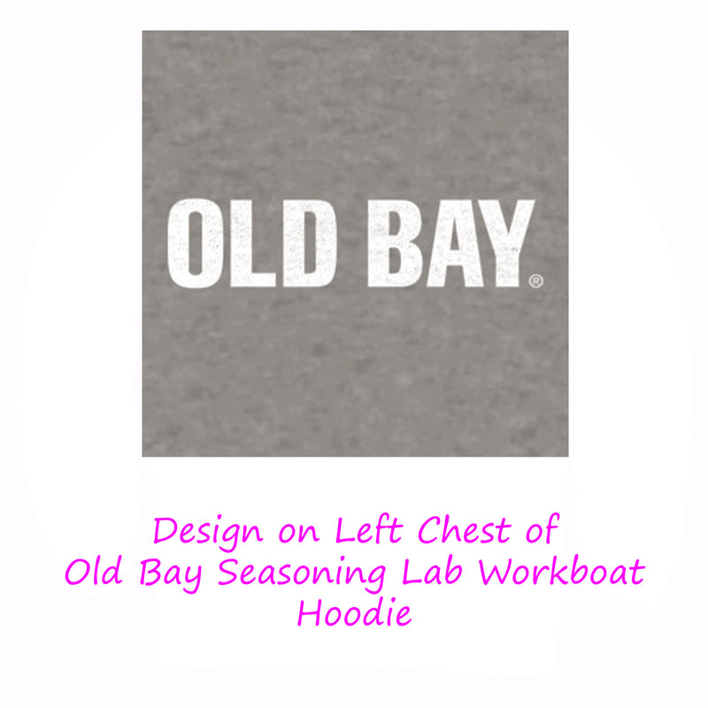 Old Bay Seasoning Lab Workboat Hoodie Sweatshirt Front